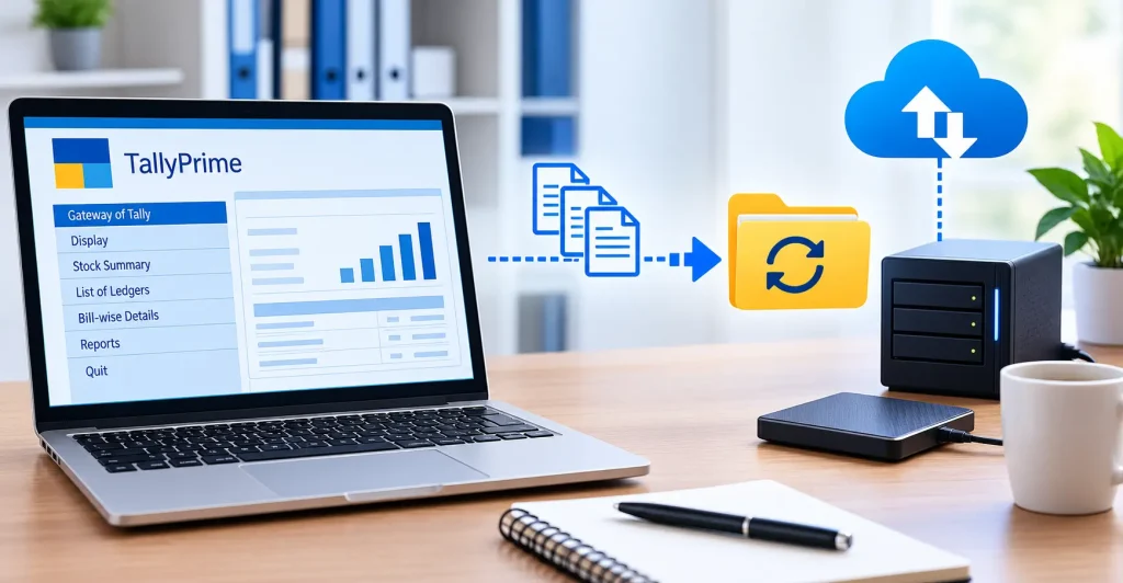 How to Backup Tally Prime Data Automatically
